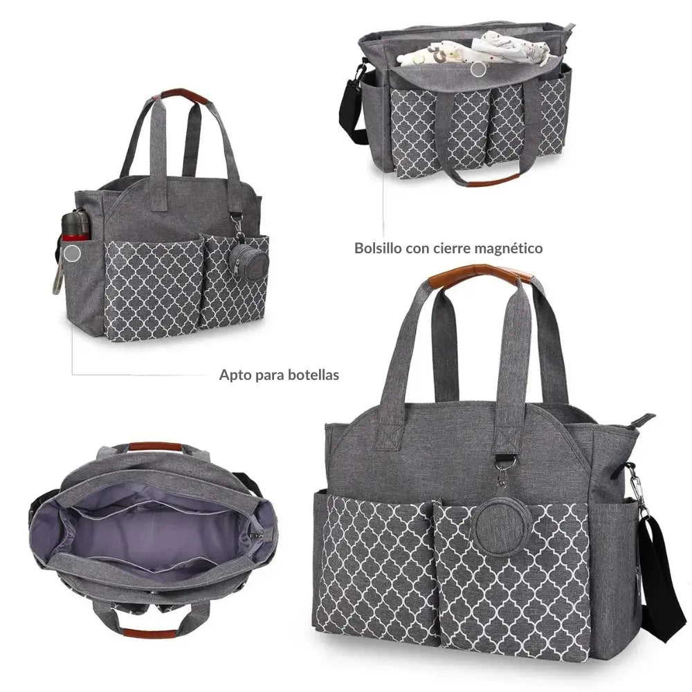 Bolsa de maternidad versátil y elegante