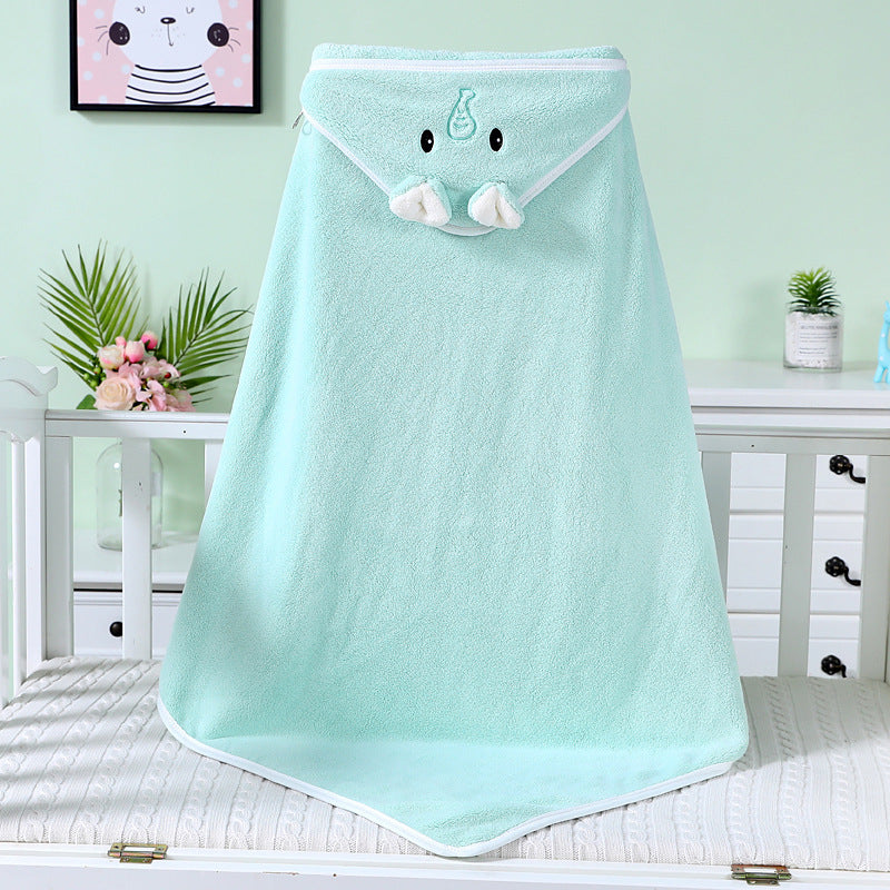 Toalla de baño con capucha de animales para bebé