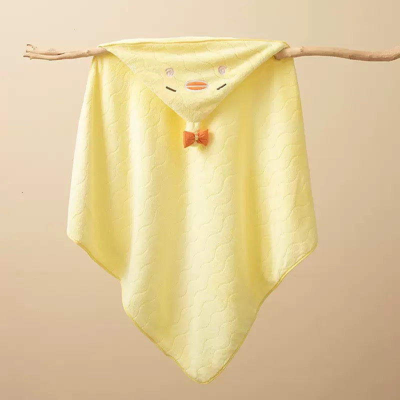 Toalla de baño con capucha de animales para bebé