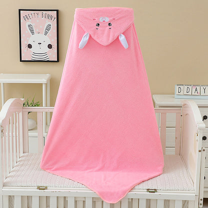 Toalla de baño con capucha de animales para bebé