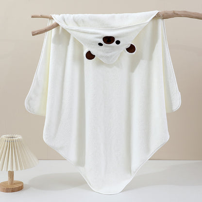 Toalla de baño con capucha de animales para bebé