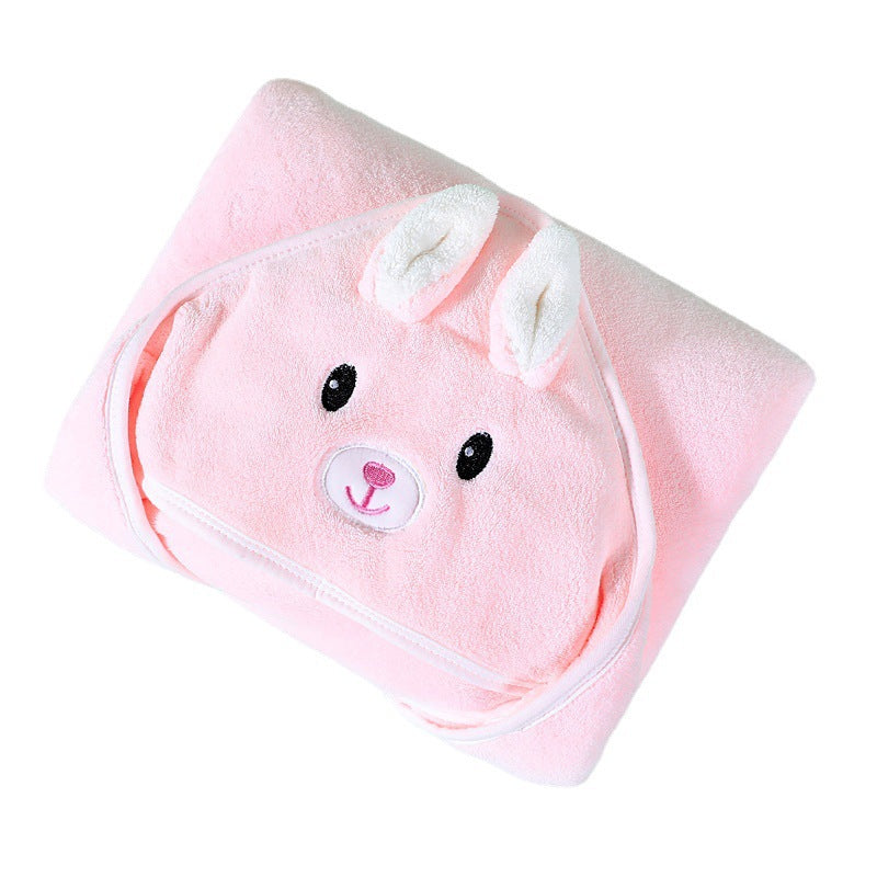 Toalla de baño con capucha de animales para bebé
