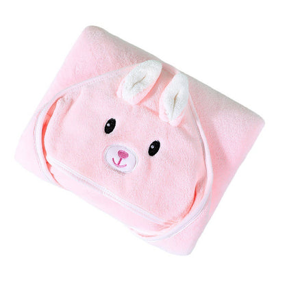 Toalla de baño con capucha de animales para bebé