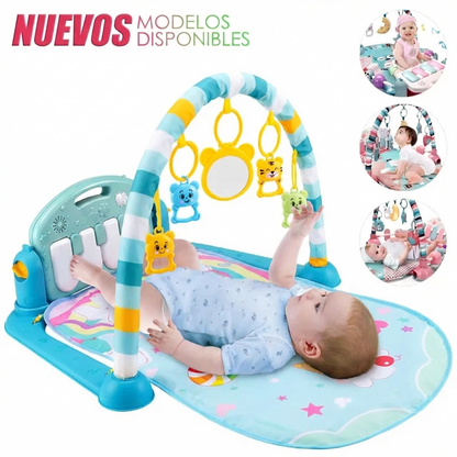 Gimnasio de actividades para bebé con piano