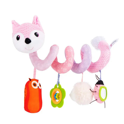 Protector de cuna con forma de animal multicolor