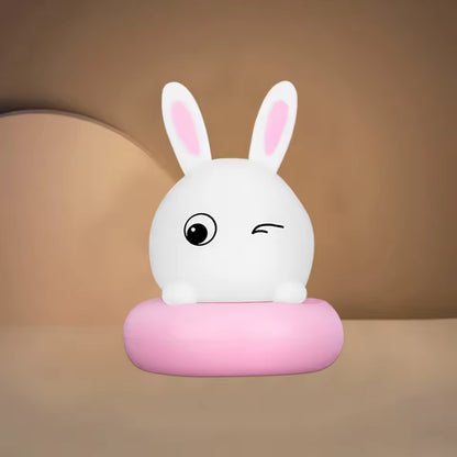 Luz nocturna LED recargable con forma de animal