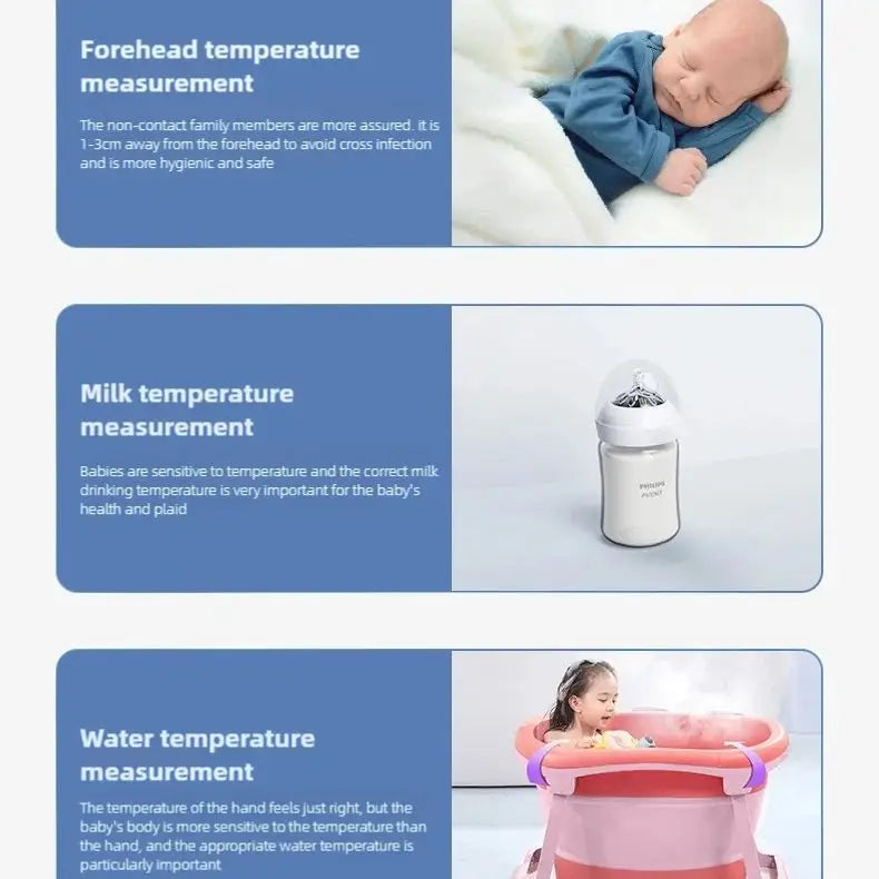 PHILIPS AVENT - Termómetro digital sin contacto para adultos y bebes