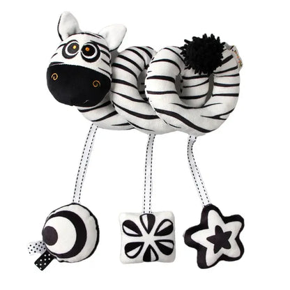 Protector de cuna con forma de animal multicolor