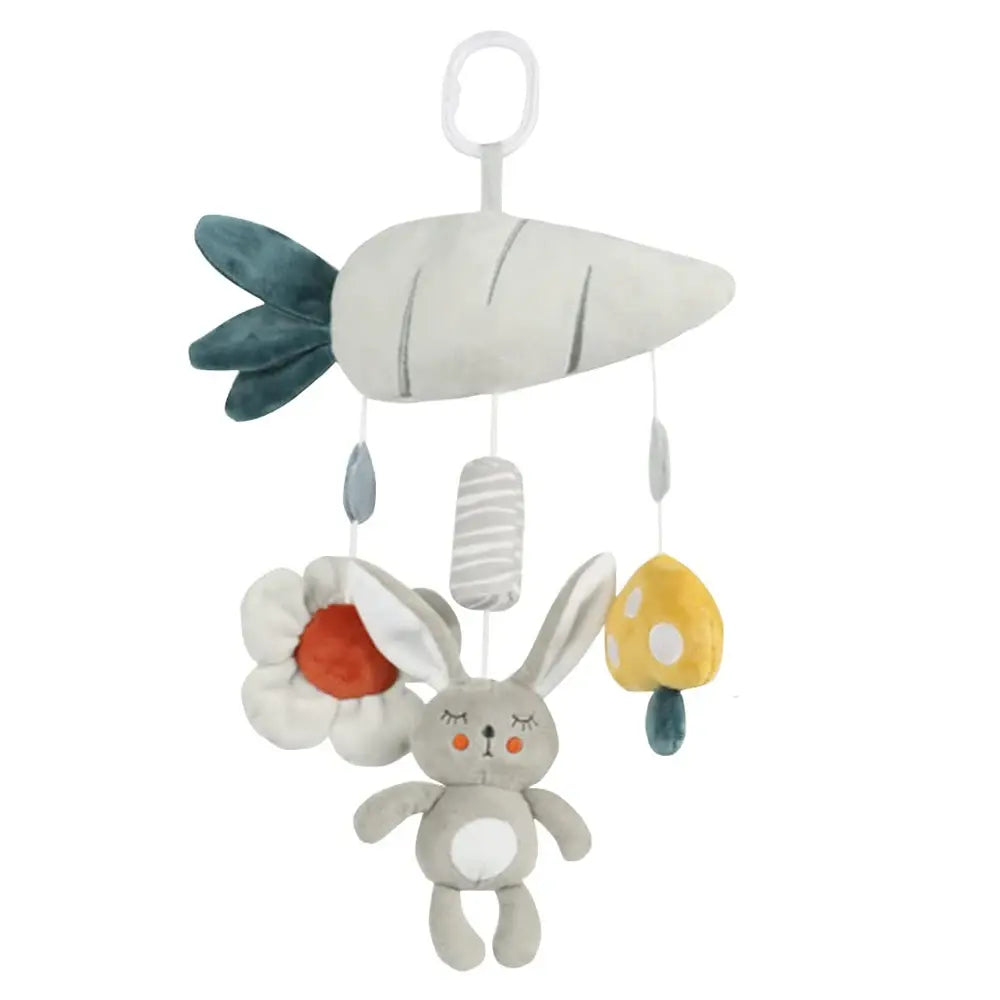 Protector de cuna con forma de animal multicolor