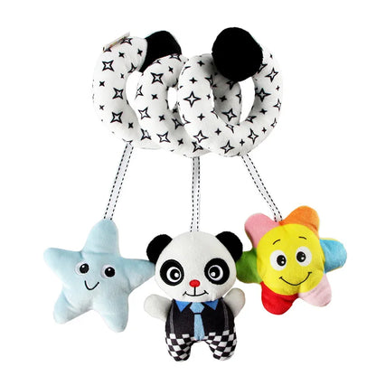 Protector de cuna con forma de animal multicolor