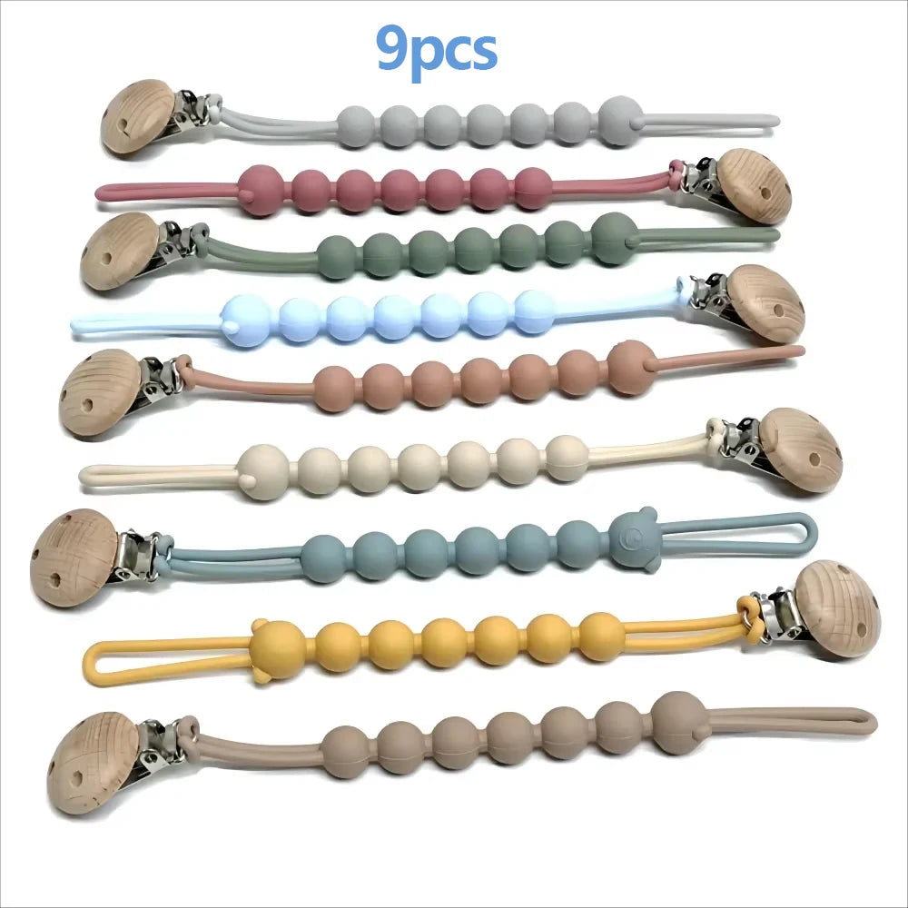 Cadena de silicona para chupete