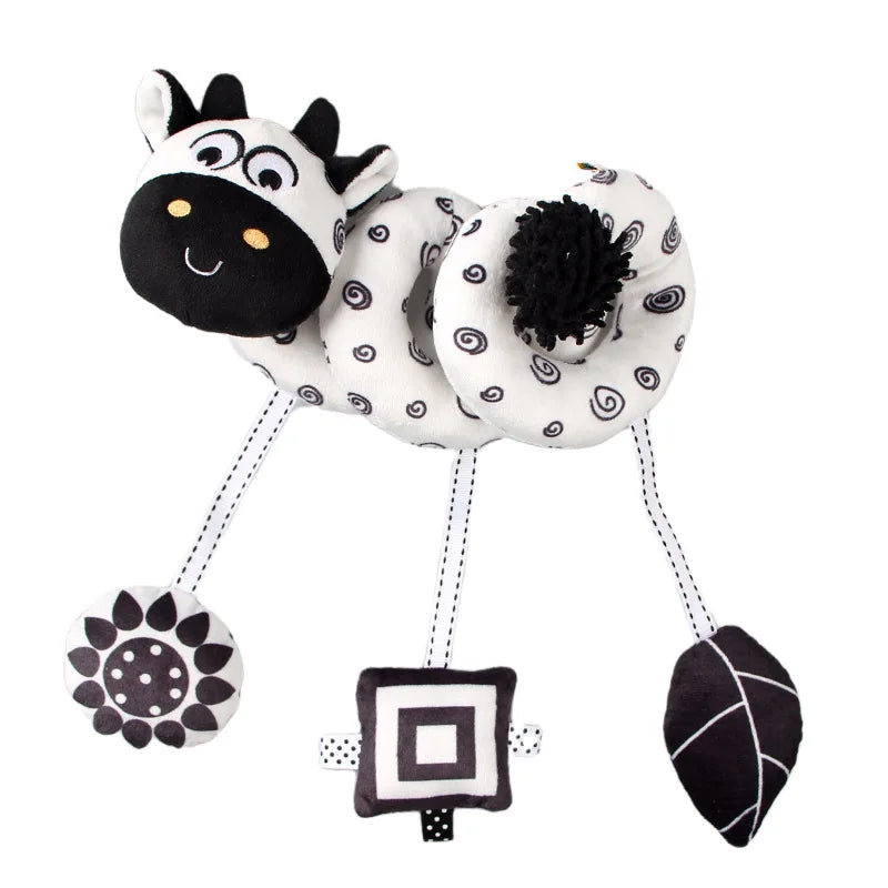 Protector de cuna con forma de animal multicolor