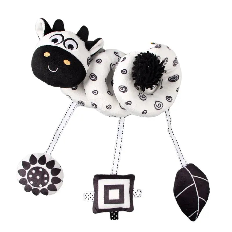 Protector de cuna con forma de animal multicolor