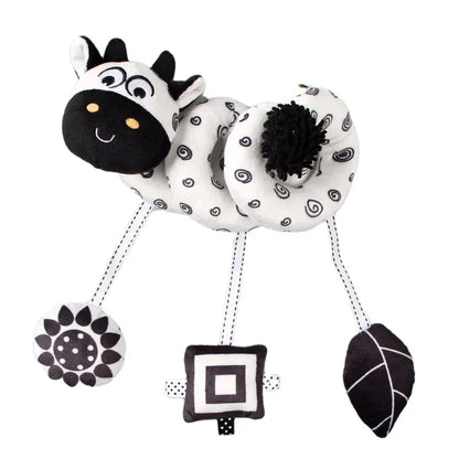 Protector de cuna con forma de animal multicolor