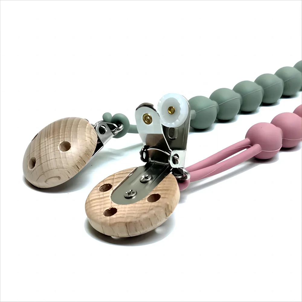 Cadena de silicona para chupete