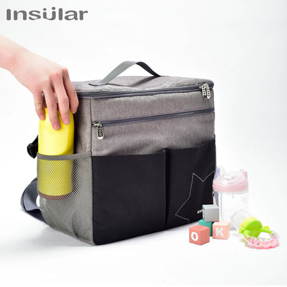 Mochila maternal de gran capacidad