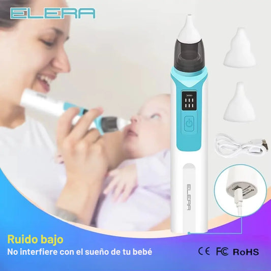 Aspirador nasal eléctrico para bebé (recargable)