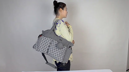 Bolsa de maternidad versátil y elegante