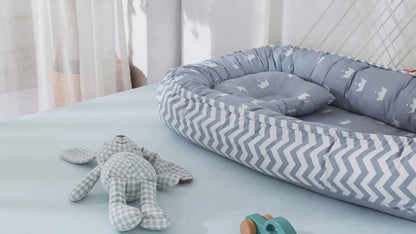 Nido portátil desmontable y lavable para bebé