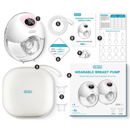 Sacaleches eléctrico portátil manos libres