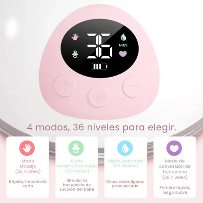 Sacaleches eléctrico portátil manos libres