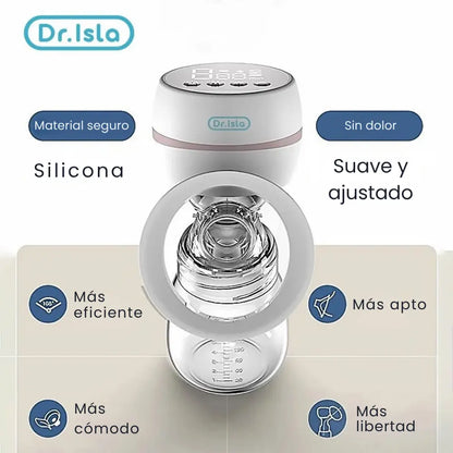 Sacaleches eléctrico inteligente con pantalla LED