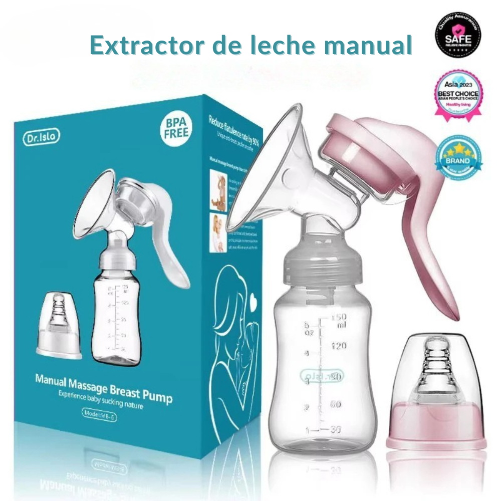 Sacaleches manual ergonómico