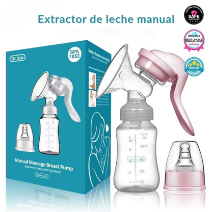 Sacaleches manual ergonómico